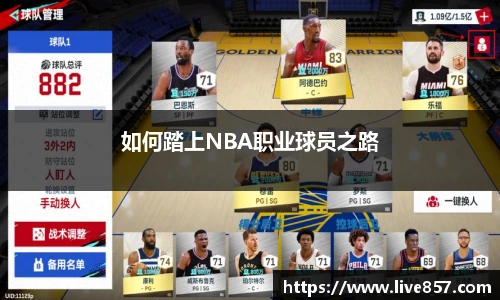 如何踏上NBA职业球员之路